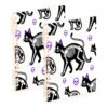 HXshaoye school notebook Halloween Cat Skeleton 2 pack