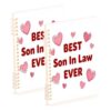 HXshaoye subject notebooks Son in Law Gift 2 pack