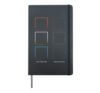 Hype Fades Fast Personal Development Life Coach Hardcover Journal, Black