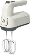 HyperShop Beautiful Drew Barrymore 6-Speed Electric Hand Mixer, White Icing