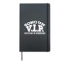 I am a VIP Old On Board 2021 Mens Womens Hardcover Journal, Black