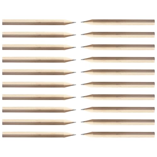 ibasenice 120pcs Mini Wooden Hexagonal Pencils Bulk Set, Short 3.5' Hb Drawing and Writing Pencils and Students, Smooth Marking Versatile Tool for Classroom Supplies and Stationery Party