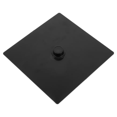 ibasenice Replacement Piggy Bank Bottom Plug Stopper for Money Saving Boxes and Plaster Doll Money Boxes, Black Plastic Secure Closure with Versatile Application for DIY Enthusiasts