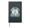 I Can't Hear You I'm Gaming Headset Player Humor Hardcover Journal, Black