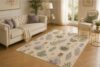 ICE ARMOR 5' x 7' Potion Bottle Crystal Rug, Magical Herb Gem and Cauldron Pattern, Soft Decorative Carpet for Bedroom, Game Room, Classroom and Studio