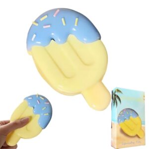 Ice Cream Squishy Toy, Taba Squishy Fidget Toys, Soft Sensory Squishies Squeeze Toys for Stress Anxiety Relief