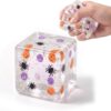 Ice Cube Squishy Fidget Toy - Slow Rising Stress Sensory Ball for Teens | Squeeze Toy for Anxiety Relief, Focus & Relax, Washable Soft Fidget for Students, Classroom & Office
