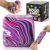 Ice Cube Stress Ball, Slow Rising Squishy Sensory Fidget Toy for Kids