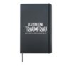 Ich bin eine Traumfrau weil ich müde bin, Funny Ironie Hardcover Journal, Black