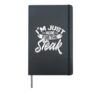 "Ich bin nur da für den Steak - Ribeye T-Bone Lover Hardcover Journal, Black
