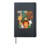 Ich bin schon 5 Kinder 5th Birthday Children's Birthday Zoo Hardcover Journal, Black