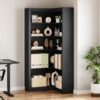 IDEALHOUSE L-Shaped Corner Bookshelf for Office, 71.8'' Tall 5-Tier Industrial Farmhouse Bookcase - Large Open Storage - Heavy Duty Wood Display Shelf - Ideal for Home Office, Living Room, Bedroom -