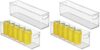 iDesign Plastic Stackable Pantry Bin, Set of 2, Clear (Pack of 2)