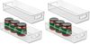 iDesign Slim Extra Long Clear Storage Bin, 4-Pack