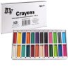IDIY Unwrapped Bulk Wax Crayons 313 Count - 24 Assorted Colors (13 Each) Paperless & Pre-Sorted, Non-Toxic, ASTM Safety Tested for Kids, Teachers, Restaurants, Preschool Classroom Art Supplies