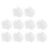 IEUDNS 10x 50 Sets Clear KAM Resin Snap Buttons Fasteners