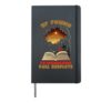 IF FOUND I'M INTERROGATING PAGE SUSPECTS Hardcover Journal, Black