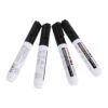 ifundom 4pcs Monument Paint Marker 8mm Tip Black Waterproof Touchup Pen