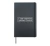 I Get Nervous Around Girls Hardcover Journal, Black