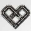 IGIVI 104 PCS Magnetic Tiles Road & Magnetic Tiles Road