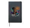I Have A 90's RnB Type Music Lover Hardcover Journal, Black