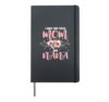 I Have Two Titles Mom And Nana Floral Mothers Day Hardcover Journal, Black