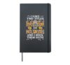 I Have Two Titles Mom And Nurse Rock Them Both Mothers Day Hardcover Journal, Black