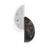 IHRTLH Living Room Clock Decorative Painting TV Background Wall