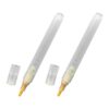 ihwfaityu 2Pcs Refillable Empty Paint Pen Flat or Round, Empty pen 4.4mm
