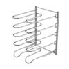 ihwfaityu Stackable Pan Storage Rack, 5 Division for Small Kitchens