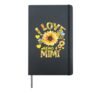 I Love Being Mimi Sunflower Cute Bee Lover Mother's Day 2026 Hardcover Journal, Black