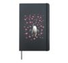 I Love Birds Penguin Hardcover Journal, Black
