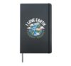 I Love Earth Beautiful Planet Design Hardcover Journal, Black