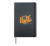 I Love Earth Day Hardcover Journal, Black