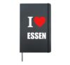 I Love Essen Germany For Men Women Children Hardcover Journal, Black