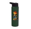 I Love NYC, Urban Skateboarding Bear Street Art Graphic Stainless Steel Insulated Water Bottle