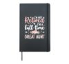 I'm A Full-Time Great Aunt Great Auntie Appreciation Hardcover Journal, Black