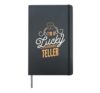I'm A Lucky Teller St. Patricks Day Teller Hardcover Journal, Black