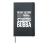 I'm A Professional Bubba Grandpa Bubba Grandfather Hardcover Journal, Black
