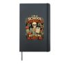 I'm a School Counselor Nothing Scares Me Funny Halloween Hardcover Journal, Black