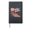 I’m Booked for the Summer Reading Beach Chair Design Hardcover Journal, Black