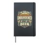 I'm Feeling Unburdened By What Has Been Mindset |- Hardcover Journal, Black