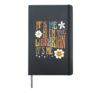 I'm Hi, I'm the Librarian Groovy Teacher Student Hardcover Journal, Black