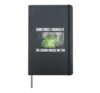 I Miss the Casino Funny Frog Gambling Lover Betting Hardcover Journal, Black