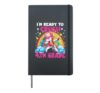 I'm ready to crush 4th Grade Unicorn Back to school Girls Hardcover Journal, Black