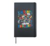 I'M READY TO CRUSH KINDERGARTEN Monster Truck School Kids Hardcover Journal, Black