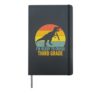 I'm Ready To Crush Third Grade Dinosaur Back To School Kids Hardcover Journal, Black