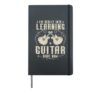 I'm Really Into Learning Guitar Right Now Music Hardcover Journal, Black