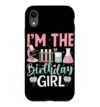 I'm The Birthday Girl Science Birthday Party Case for iPhone XR