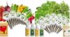 inbloom 7 Pods Fruit Seed Pod Kit and 12 Pods Gourmet Herb Basil Seed Pod Kit for AeroGarden, Ahopegarden, GARDENCUBE, MUFGA, iDoo Hydroponics Growing System